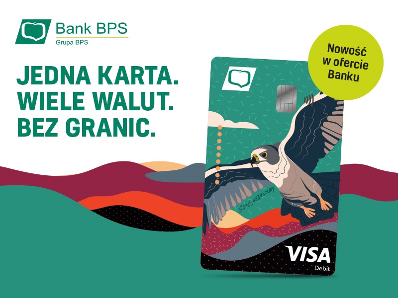 Jedna karta, wiele walut, bez granic. Nowość w ofercie Banku